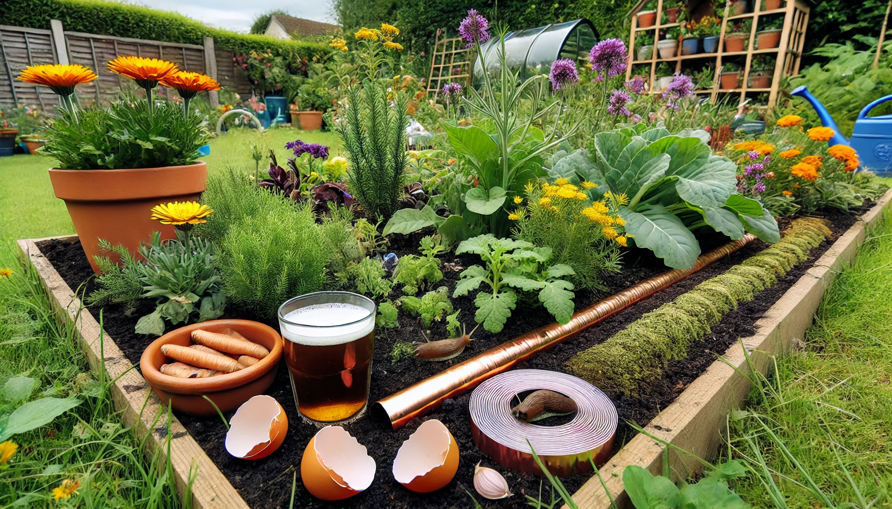 Which natural slug control for permaculture?