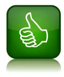 A green thumbs-up: advantages