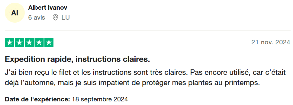 Trustpilot review 4