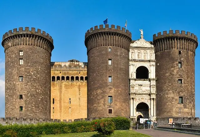 Fortified castle illustrating the defensive strategy of salt as a wall against slugs