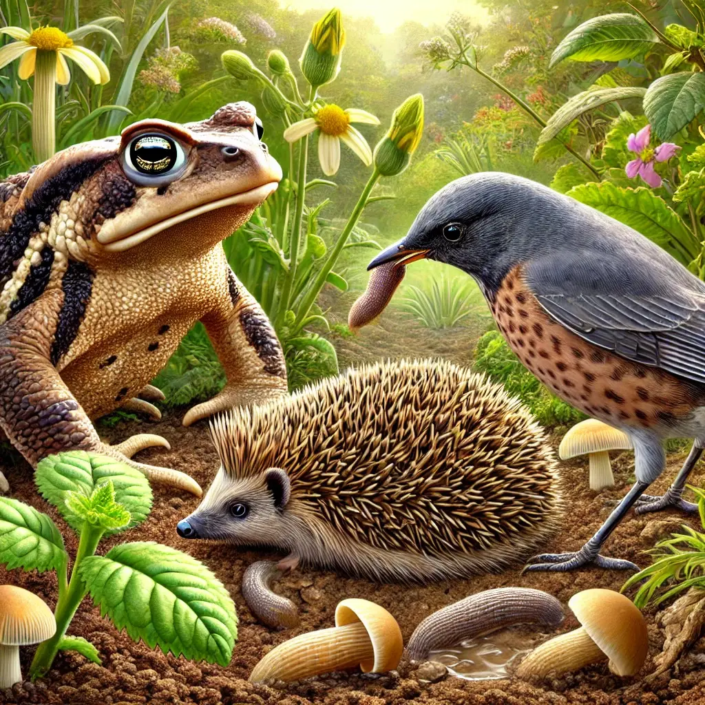 the predators of giant slugs