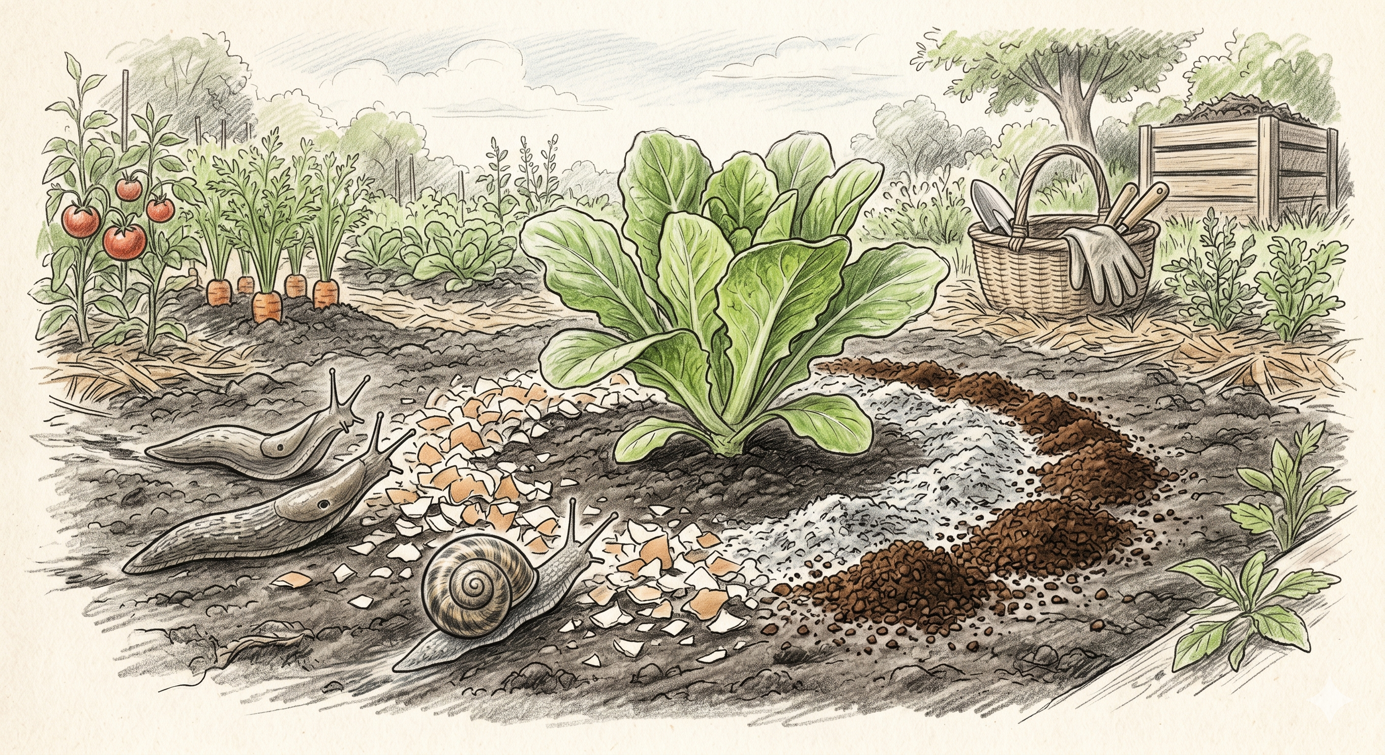 The best natural slug and snail repellents