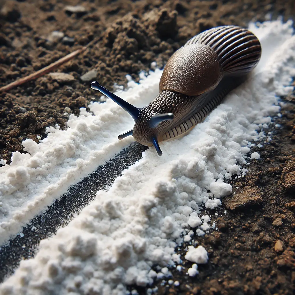 diatomaceous earth as a slug deterrent