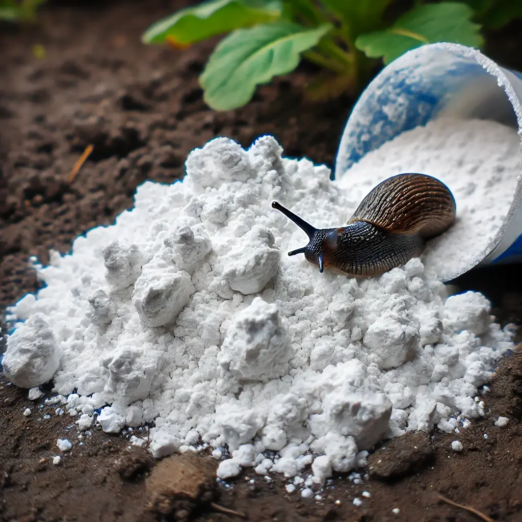 diatomaceous earth against slugs